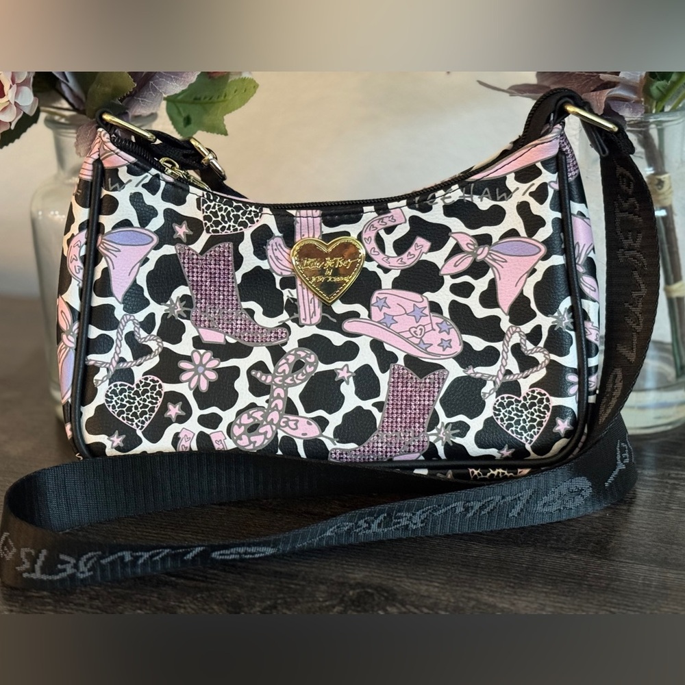 Love Betsey Betsey Johnson Western Cowgirl Crossbody Bag - Picture 3 of 8